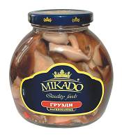 Грузди MIKADO маринованные 0.580 ст/б
