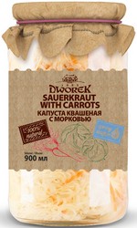 Капуста Dworek квашеная с морковью 0.900 ст/б (х8)