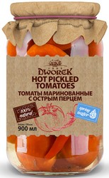Томаты Dworek марин. с острым перцем 0.900 ст/б (х8)
