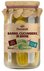 Огурцы Dworek солёные бочковые 0.900 ст/б (х8)