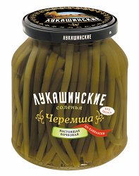 ЧЕРЕМША Лукашинские солёная по-кавказски 340г