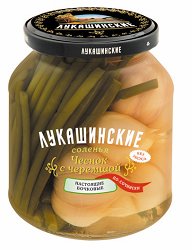 ЧЕСНОК с ЧЕРЕМШОЙ Лукашинские солёные по-сочински 340г