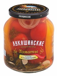 Томаты Лукашинские марин. по-домаш. со сл. перцем 670г.