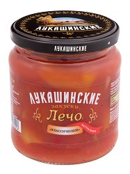 Лечо Лукашинские Классическое натуральное 450г.