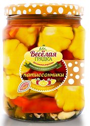 ПАТИССОНЧИКИ Вес. грядка со СЛ. ПЕРЦЕМ 0.950 NEW