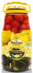 Ассорти овощ. Вес. грядка с патиссонами 1.8 727
