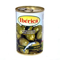 Оливки Iberica с анчоусом 0.300 ж/б