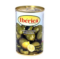 Оливки Iberica с лимоном 0.300 ж/б