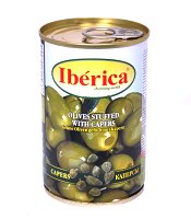Оливки Iberica с каперсами 0.300 ж/б