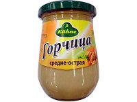 Горчица KUHNE средне-острая (x10) 0.250 ст/б